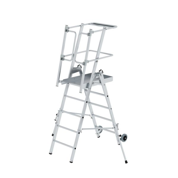 Günzburger Steigtechnik Plattformleiter FlexxStep 5 Sprossen