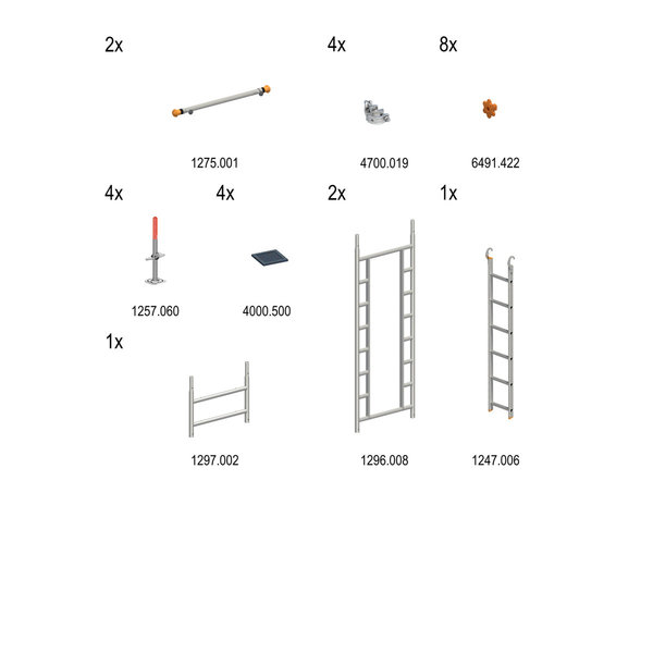 Layher SO-TO Treppen-KIT TYP II (2XDGL+1247006)