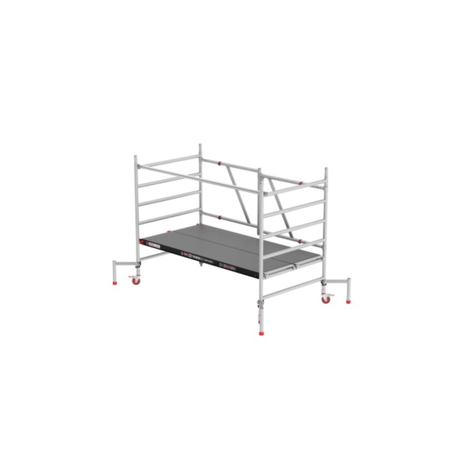 Altrex RS TOWER 55 - Aluminium Klappgerüst - ausbaufähig - 1.35x3.05 m Holz-Plattformen, Arbeitshöhe 2,70 m