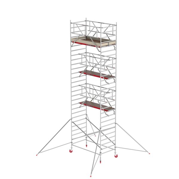 Altrex Fahrgerüst RS TOWER 42 mit Safe-Quick® Geländer + Streben - 1.35 x 2.45 m Arbeitshöhe bis 9,2m
