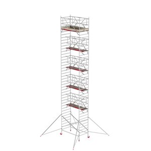Altrex Fahrgerüst RS TOWER 42 mit Safe-Quick® Geländer + Streben - 1.35 x 2.45 m
