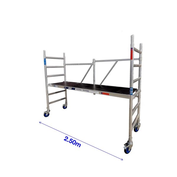 ASC Group Zimmergerüst D75-28-6 komplett - 75x250 cm Plattform 250 mit Luke