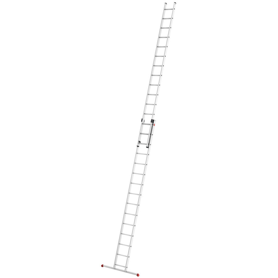 Hailo S80 ProfiStep duo Alu-Schiebeleiter, 2-teilig, 2x15 Sprossen