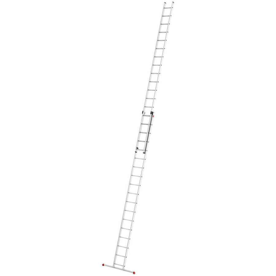 Hailo S80 ProfiStep duo Alu-Schiebeleiter, 2-teilig, 2x18 Sprossen