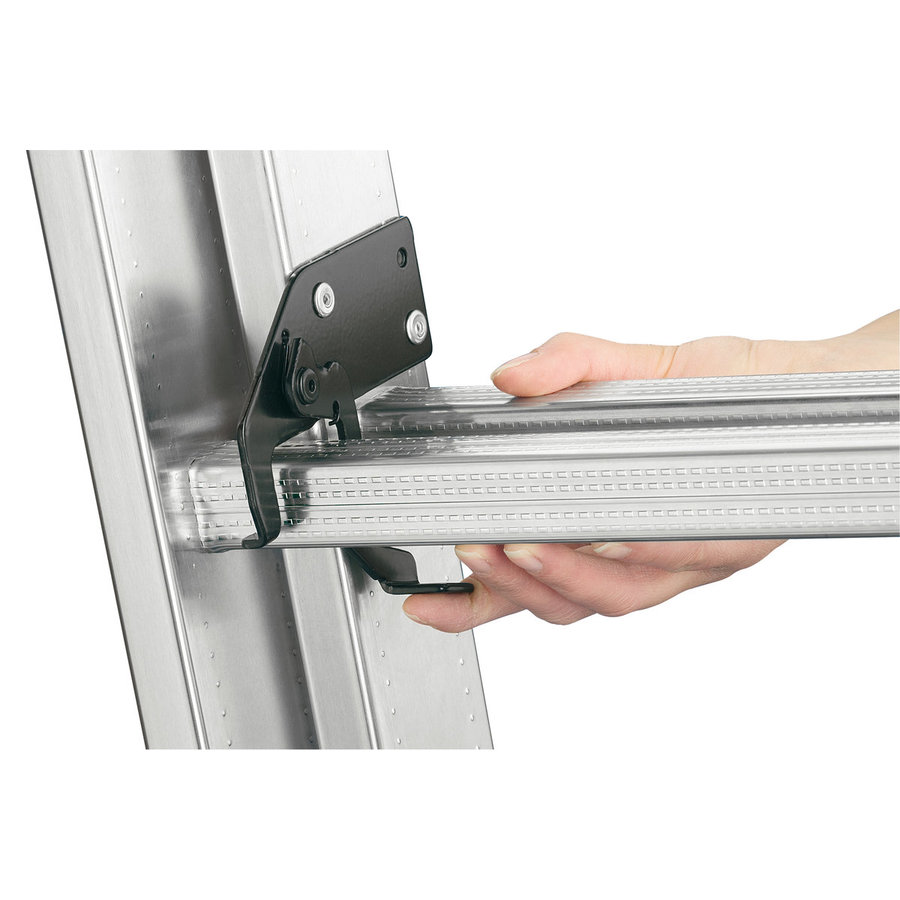 Hailo S80 ProfiStep duo Alu-Schiebeleiter, 2-teilig, 2x18 Sprossen