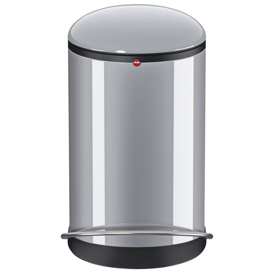 Hailo Harmony M silber, 12 Liter, Inneneimer: Kunststoff, schwarz