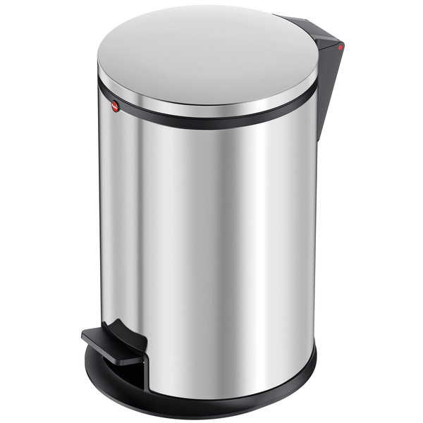 Hailo Pure M Edelstahl, 12 Liter, Inneneimer: Kunststoff, schwarz
