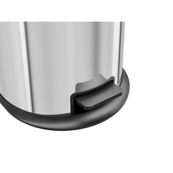 Hailo Pure M Edelstahl, 12 Liter, Inneneimer: Kunststoff, schwarz