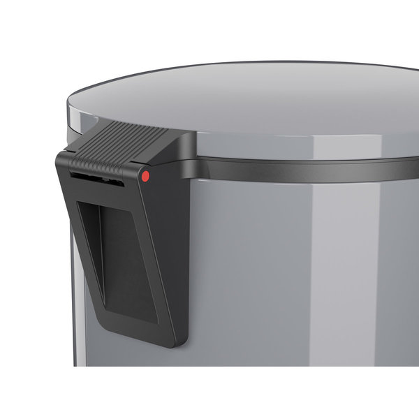 Hailo Pure XL Stahlblech silber, 44 Liter, Inneneimer: verzinkt