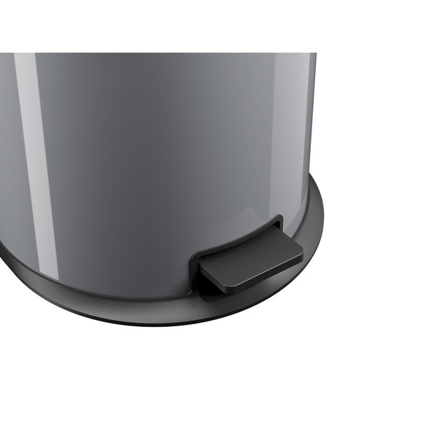Hailo Pure XL Stahlblech silber, 44 Liter, Inneneimer: verzinkt