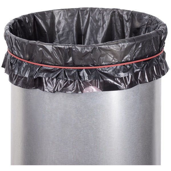 Hailo Pure XL Stahlblech silber, 44 Liter, Inneneimer: verzinkt