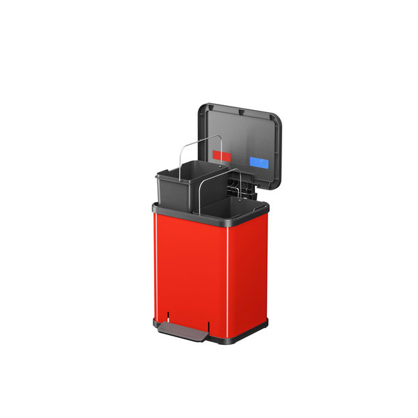 Hailo Öko duo plus M 2x9 Liter, rot