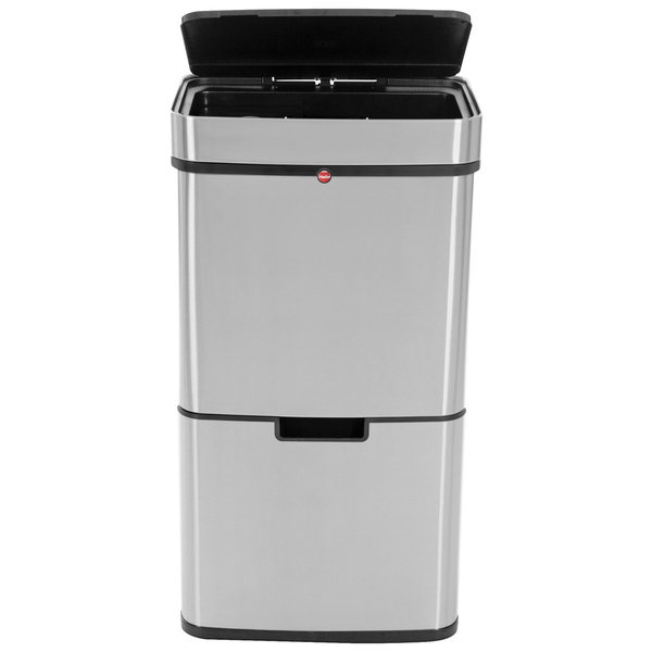 Hailo Öko Vario XL 50 Liter, Edelstahl Anti-Fingerprint