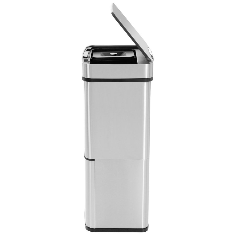 Hailo Öko Vario XL 50 Liter, Edelstahl Anti-Fingerprint