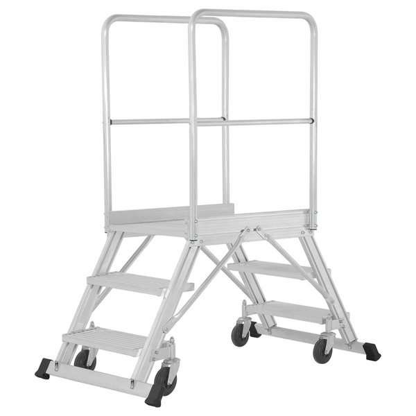 Hymer Podesttreppe fahrbar, beidseitig begehbar  2x3