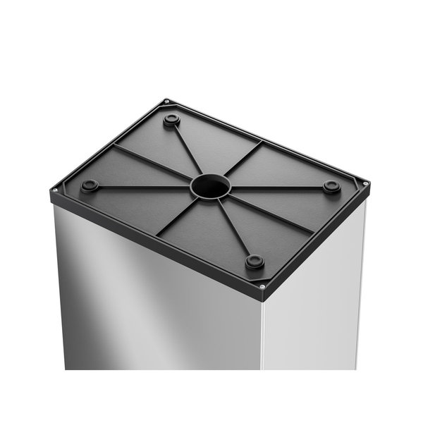 Hailo Big-Box Swing XL Edelstahl, 52 Liter