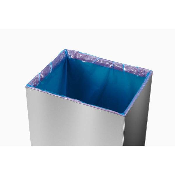 Hailo Big-Box Swing XL Edelstahl, 52 Liter