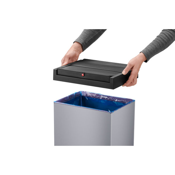 Hailo Big-Box Swing XL silber, 52 Liter