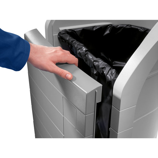 Hailo ProfiLine WSB-K aus Kunststoff, grau