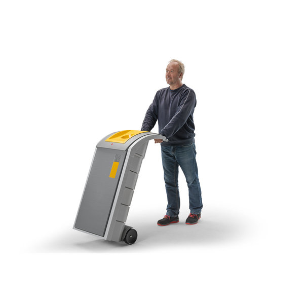 Hailo Mobil-Set ProfiLine WSB 120 für Wertstoffbehälter Hailo ProfiLine WSB-K und WSB-K plus, Radsatz+Handgriff