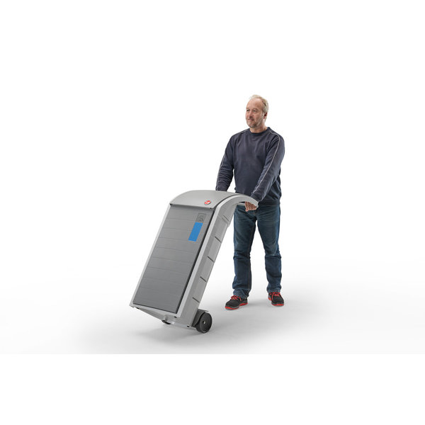 Hailo Mobil-Set ProfiLine WSB 120 für Wertstoffbehälter Hailo ProfiLine WSB-K und WSB-K plus, Radsatz+Handgriff
