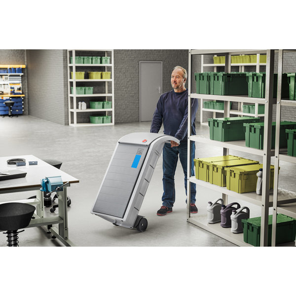 Hailo Mobil-Set ProfiLine WSB 120 für Wertstoffbehälter Hailo ProfiLine WSB-K und WSB-K plus, Radsatz+Handgriff