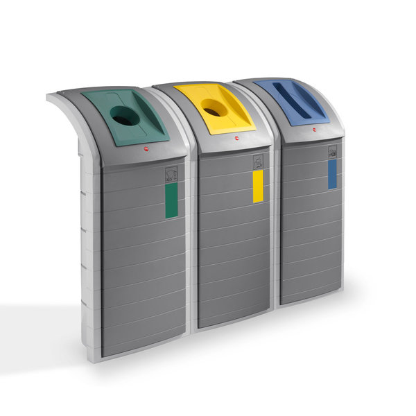 Hailo Hailo ProfiLine WSB Design Plus XXXL staubgrau, mit 3 farbigen Wechseleinsätzen