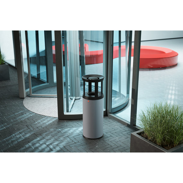 Hailo ProfiLine Combi plus XL -Standascher 45 Liter, Silber