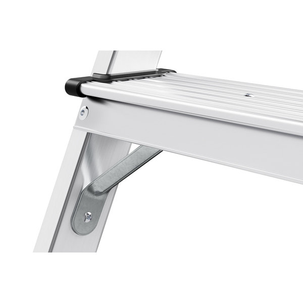 Hailo D60 StandardLine Alu-Doppelstufen-Klapptritt, 2x2 Stufen