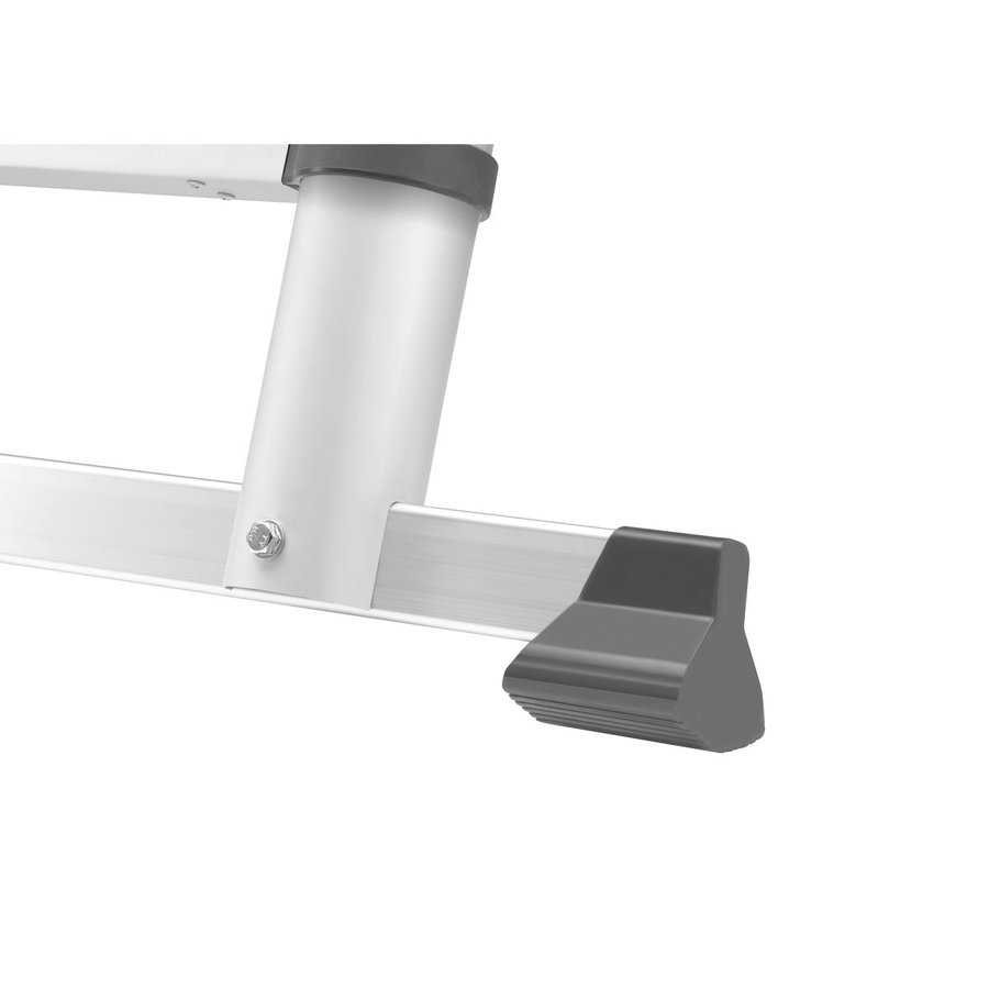 Hailo T80 FlexLine Aluminium Sicherheits-Teleskopleiter, 11 Sprossen