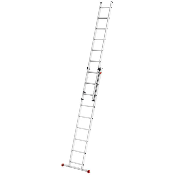 Hailo S80 ProfiStep duo Alu-Schiebeleiter, 2-teilig, 2x9 Sprossen
