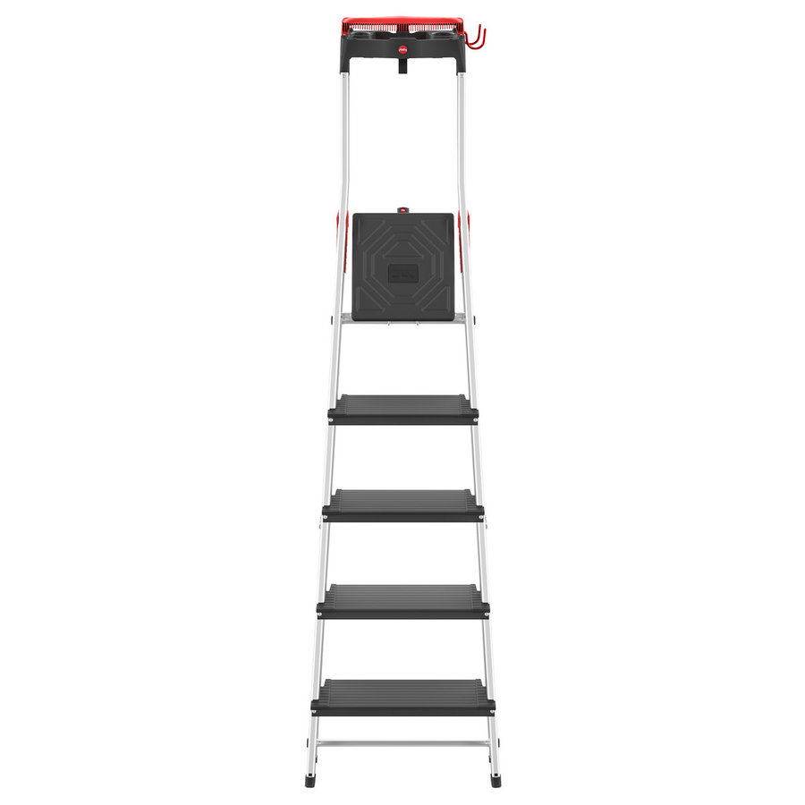 Hailo L100 TopLine 5-stufig 5 Stufen, Stufenstehleiter
