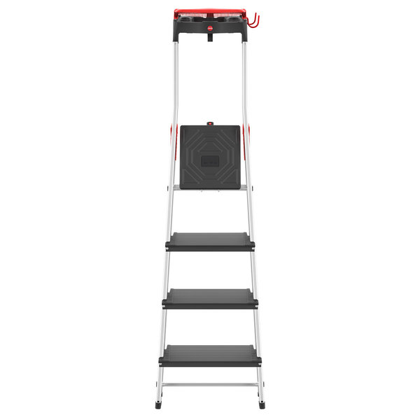 Hailo L100 TopLine 4-stufig 4 Stufen, Stufenstehleiter