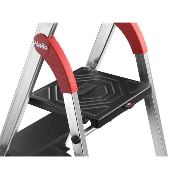 Hailo L100 TopLine 4-stufig 4 Stufen, Stufenstehleiter