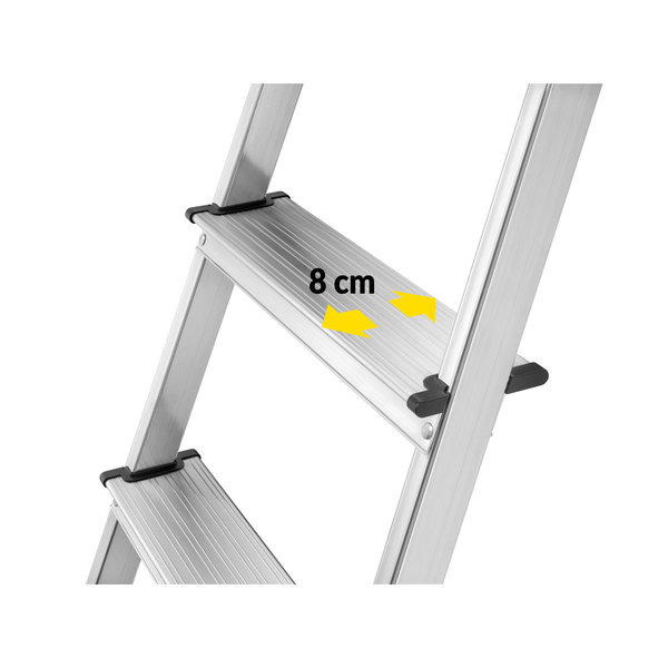 Hailo L60 StandardLine 5-stufig 5 Stufen, Stufenstehleiter