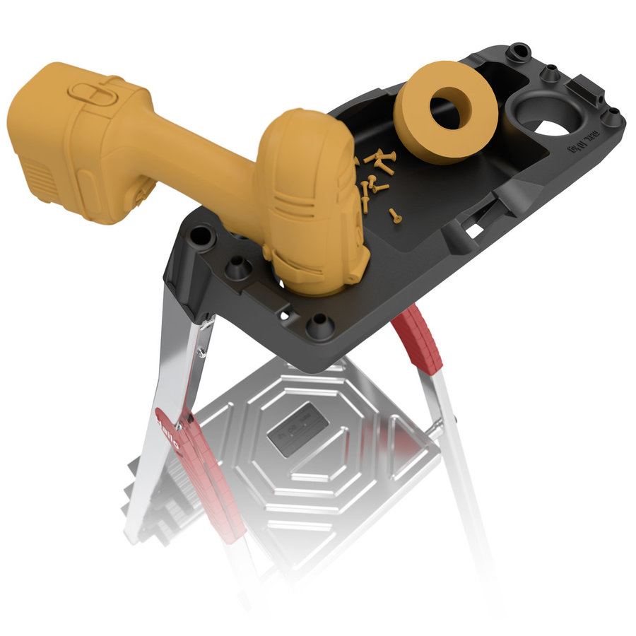 Hailo L60 StandardLine 5-stufig 5 Stufen, Stufenstehleiter