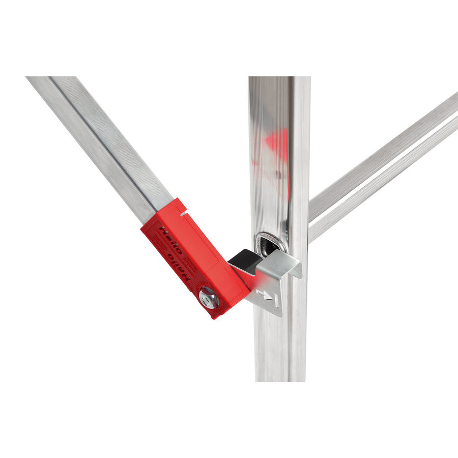 Hailo G60 Aluminium-Multifunktionsgerüst Ein-Hand-Schnellverschluss