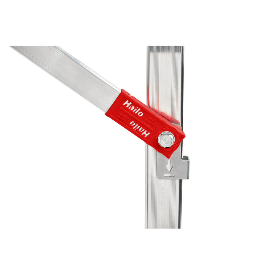 Hailo G60 Aluminium-Multifunktionsgerüst Ein-Hand-Schnellverschluss
