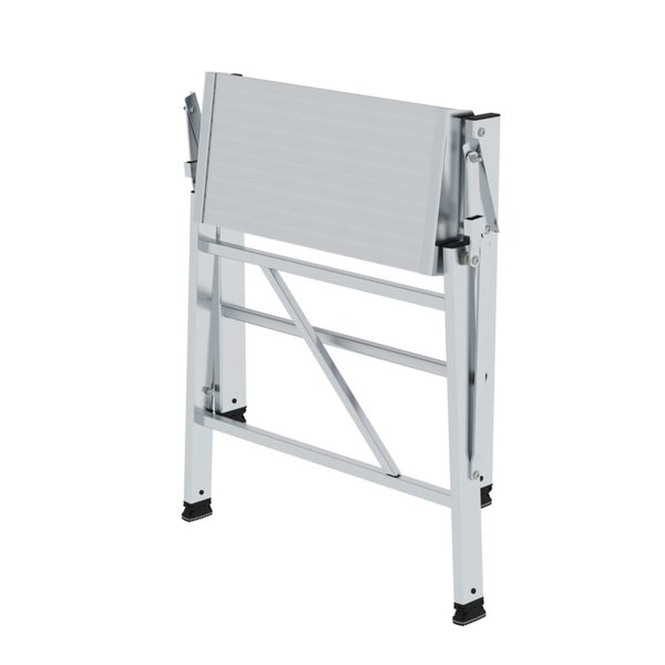 Günzburger Steigtechnik Klapppodest einseitig begehbar 2 Stufen + Plattform