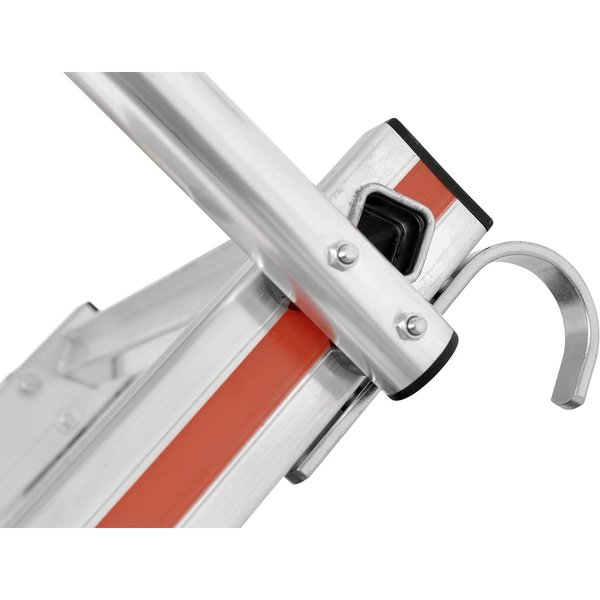 Hymer Einhänge-Schiebeleiter 2x8 mit beidseitigem Handlauf