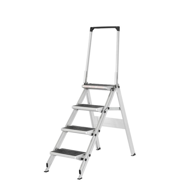 Hymer Sicherheitstreppe mit Gummibelag und Bügel 4 Stufen