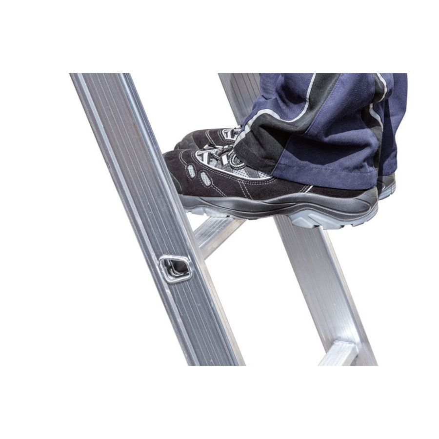 Euroline Alu-Sprossenstehleiter Nr. 305 2x16