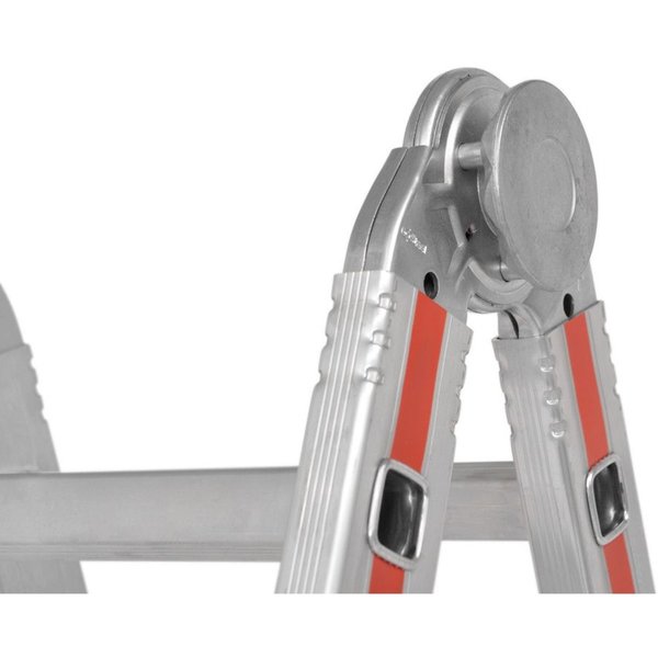 Hymer Teleskopleiter mit transportoptimierten Teleskopauslegern 4x5