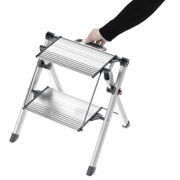 Hailo MK80 ComfortLine Komfort-Klapptritt aus Aluminium