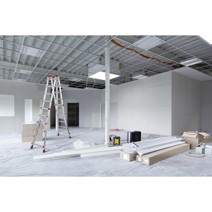 Hailo M80 Alu-Teleskopleiter 4x6 Sprossen