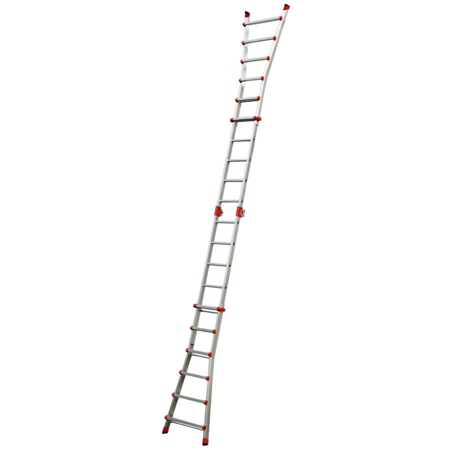 Hailo M80 Alu-Teleskopleiter 4x6 Sprossen