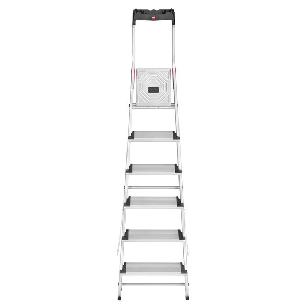 Hailo L80 ComfortLine 6-stufig 6 Stufen, Stufenstehleiter