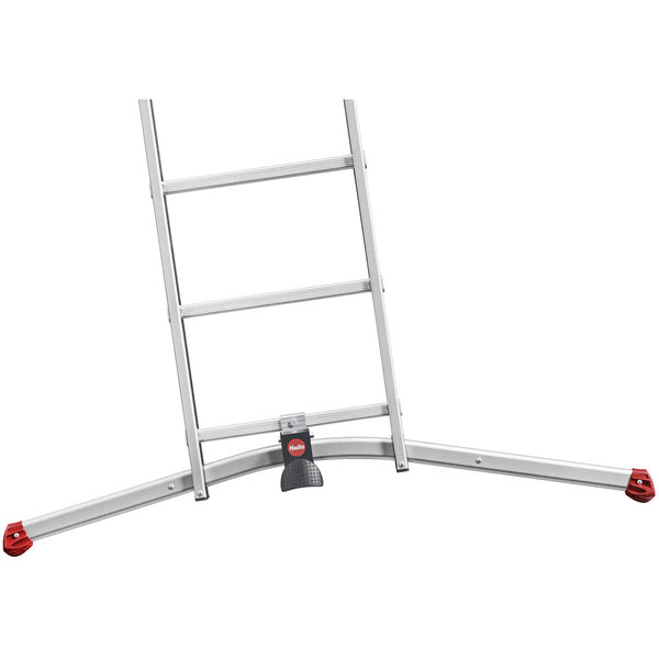 Hailo S100 ProfiLOT Die 3-teilige Alu-Kombileiter mit LOT-System 3x6 Sprossen