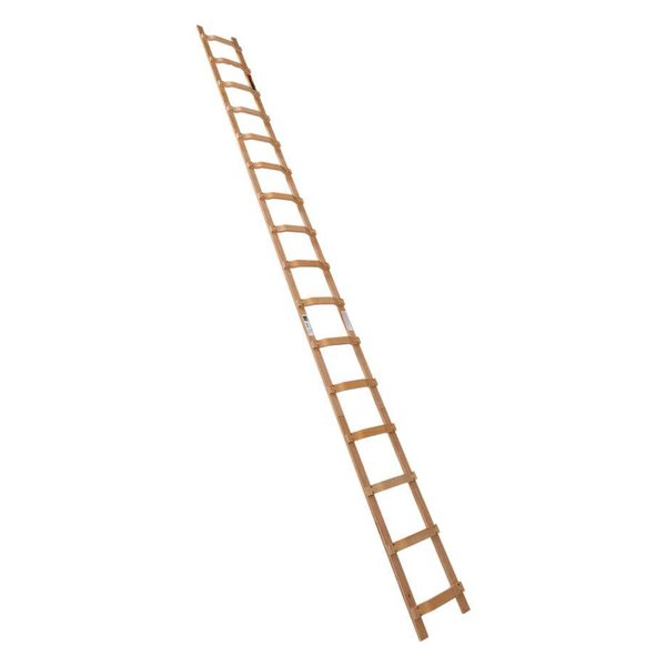 Euroline Holz-Dachdeckerauflegeleiter Nr. 11101 1x16