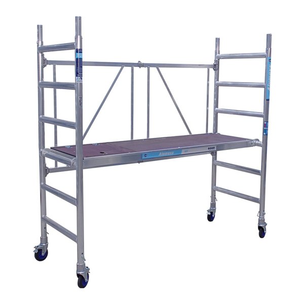 Alumexx Zimmergerüst FS 75 komplett 75x190 cm Plattform mit Luke